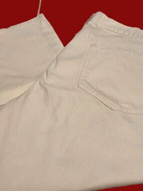 Old Navy white The flirt Cropped Jeans size 12
